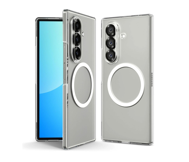 Spigen Airskin Magsafe do Samsung Galaxy Z Fold 7 Crystal / White - 1347823 - zdjęcie 2